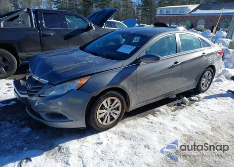 2011 Hyundai Sonata Gls from USA, damaged, VIN 5NPEB4AC8BH036413